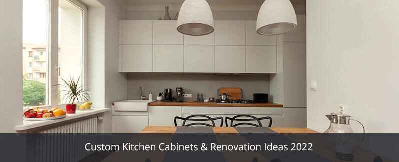 Custom Kitchen Cabinets & Renovation Ideas 2024